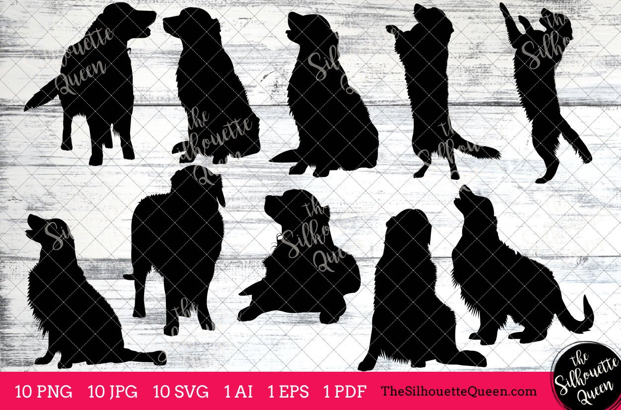 Download Golden Retriever Dog Svg Dog Svg Dog Monogram Svg Dog Svg Files Cricut Dog Svg Cut Files Dog Svg Image Dog Svg Design Svg Bundle Eps The Silhouette Queen