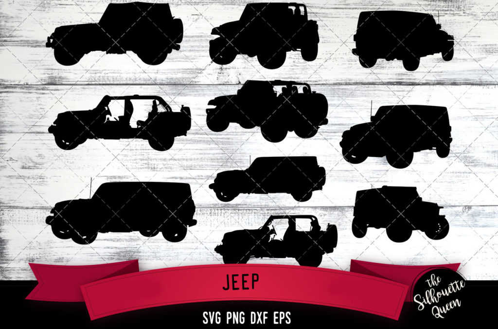 Download Jeep svg file, auto svg cut file, silhouette studio ...