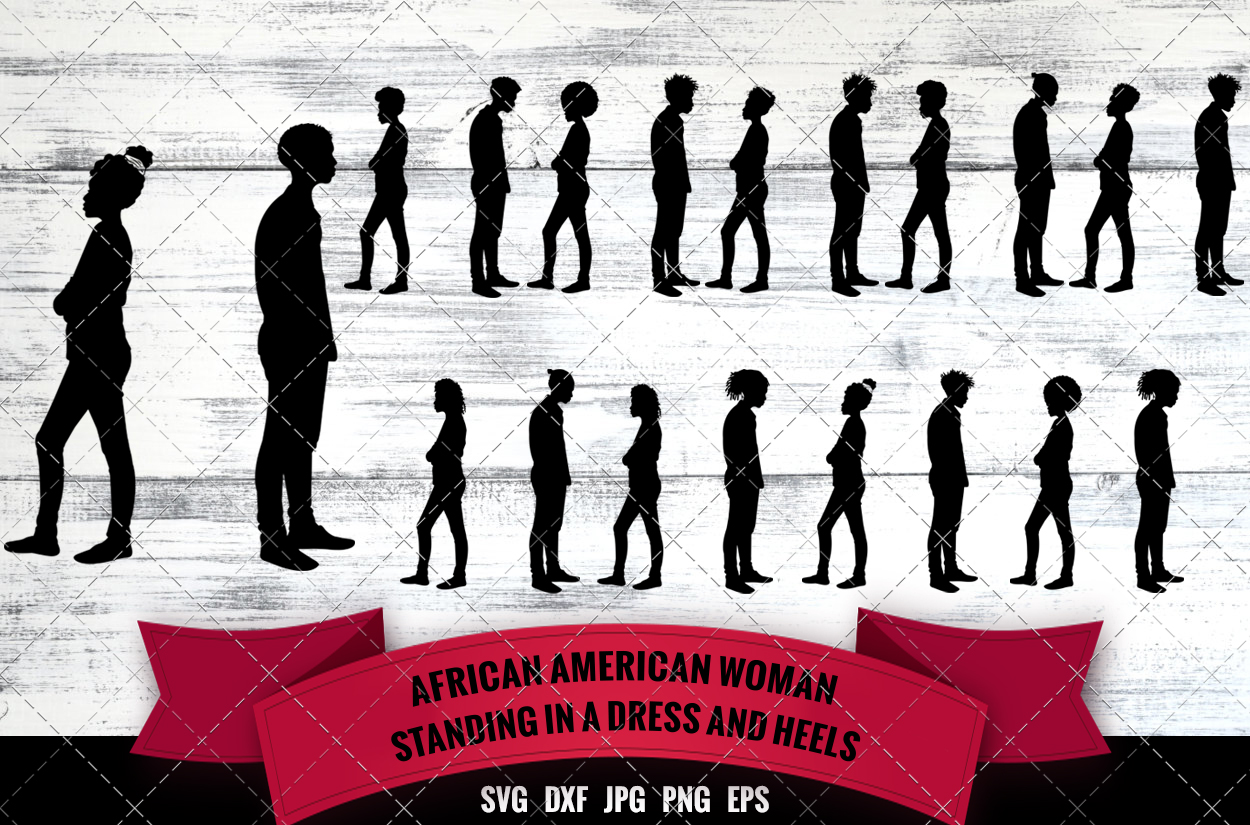 Download African American Couple Angry SVG - Fighting Black Couple ...