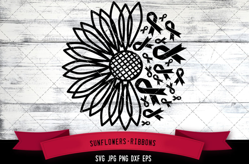 Free Free Sunflower Half Svg Free 363 SVG PNG EPS DXF File